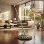 360° Spin Mop with Adjustable Handle and Microfiber Head