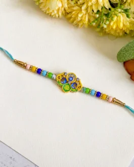 Peacock Design Premium Rakhi (1 Pc)