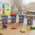NARA Kids Soft Colorful Dough Clay Set for Creative Play and Learning Activity Kit - Image 2