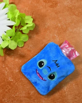 Blue Stitch Hot Water Bag – Small Size with Cover for Pain Relief & Warming