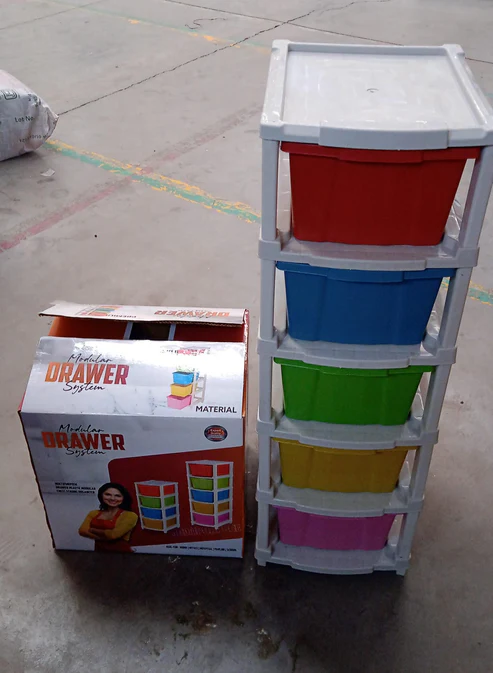 Multipurpose Modular Drawer Organizer Storage Box - 5 Layers - Image 5