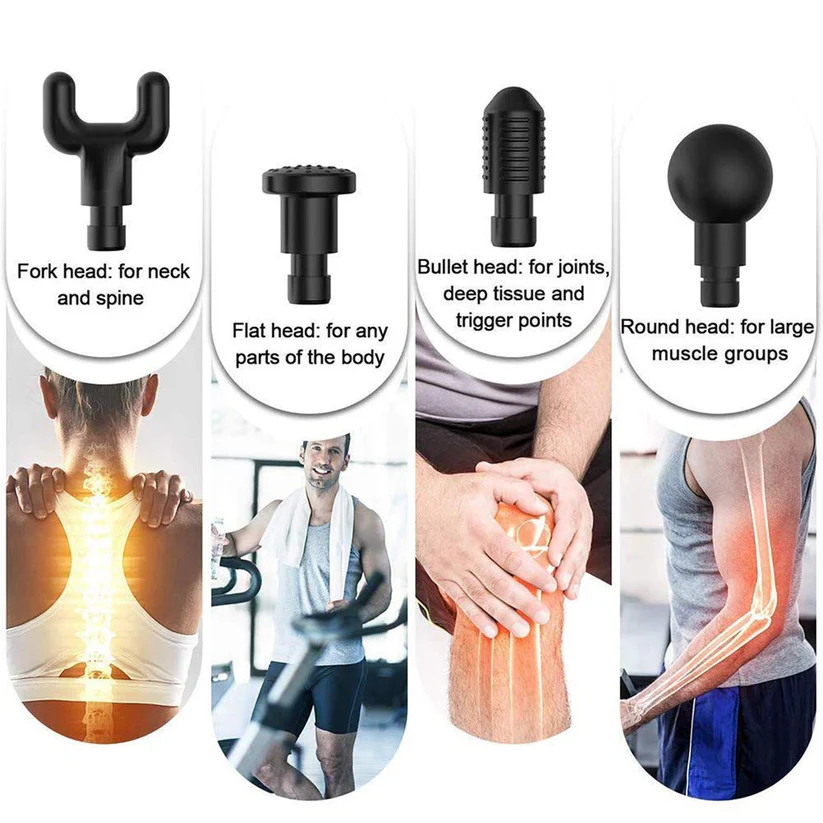 Deep Tissue Percussion Body Massage Machine For Pain Relief - Image 2