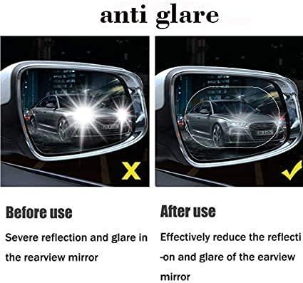 Anti-Fog & Anti-Scratch Rearview Mirror Film – HD Protective Sticker (1 Pc) - Image 3