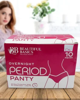 Women’s Emergency Travel Kit with Seamless Underwear Pantyliner 10 Pcs