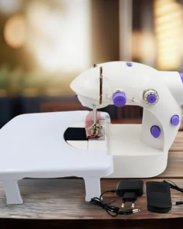 Home Tailoring Sewing Machine With Extension Table Set, Portable Stitching Machine