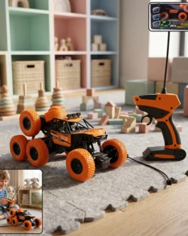Rock Climber Car, 8 Wheels Climbing Car (1 Set / Remote Battery Not Included)