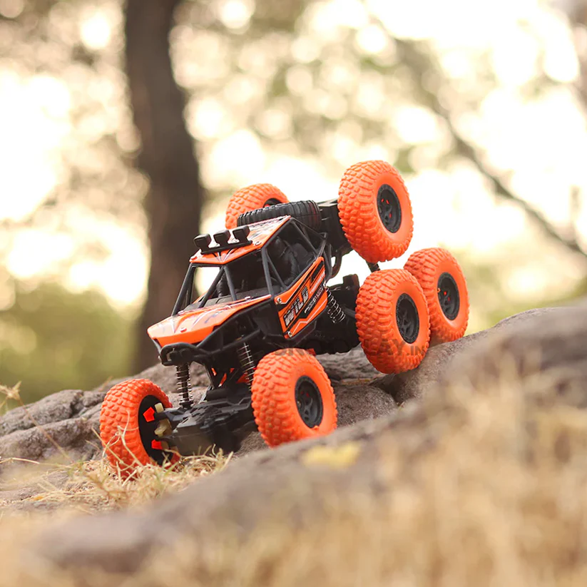 Rock Climber Car, 8 Wheels Climbing Car (1 Set / Remote Battery Not Included) - Image 6