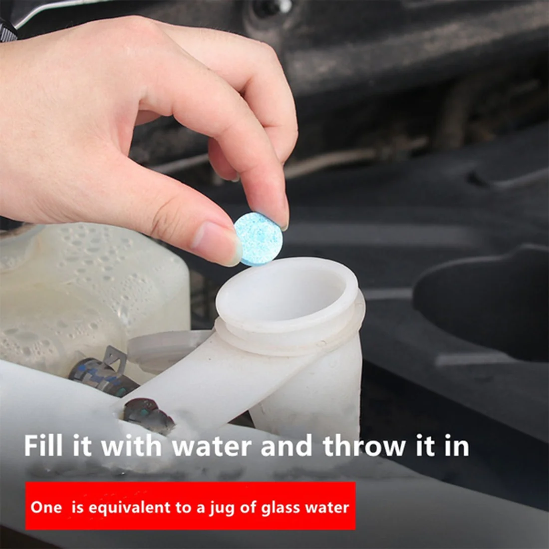 Car Wiper Detergent Effervescent Tablets Washer - Image 8