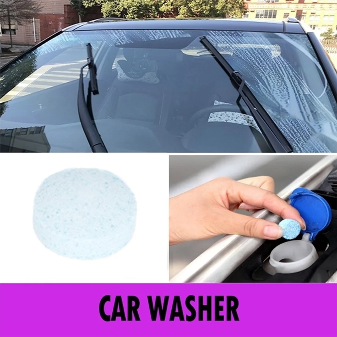Car Wiper Detergent Effervescent Tablets Washer - Image 7