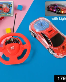 Plastic RC Racing Car – 2-Way Control with Handle Remote & Rechargeable Battery