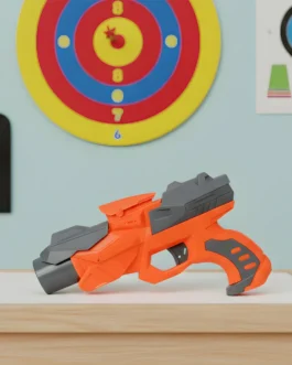 Nitro Ranger Soft Bullet Toy Gun for Kids with Foam Darts – Action Blaster Style Shooting Toy