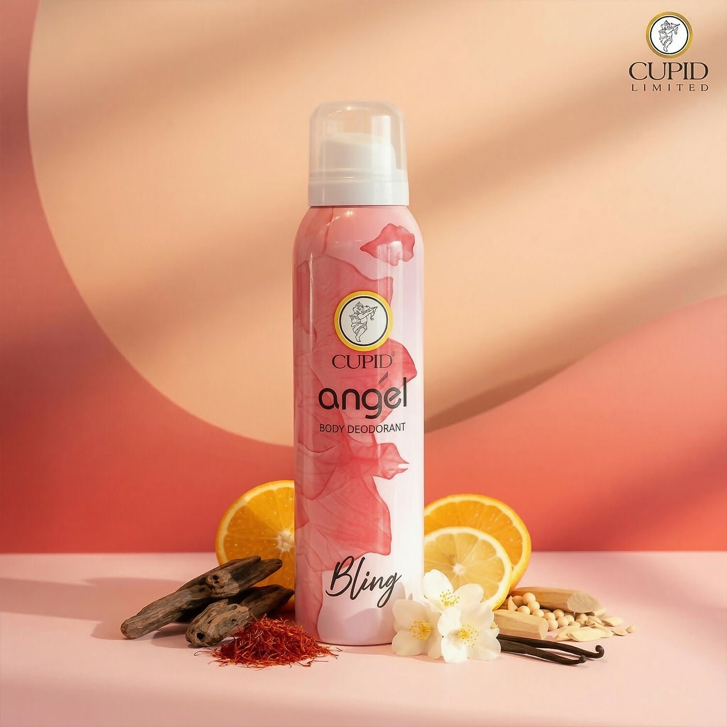 7oDrdmLUEc.jpg CUPID Angel Body Deodorant - RIZZ Bling Fragrance (150 ml) - Image 1