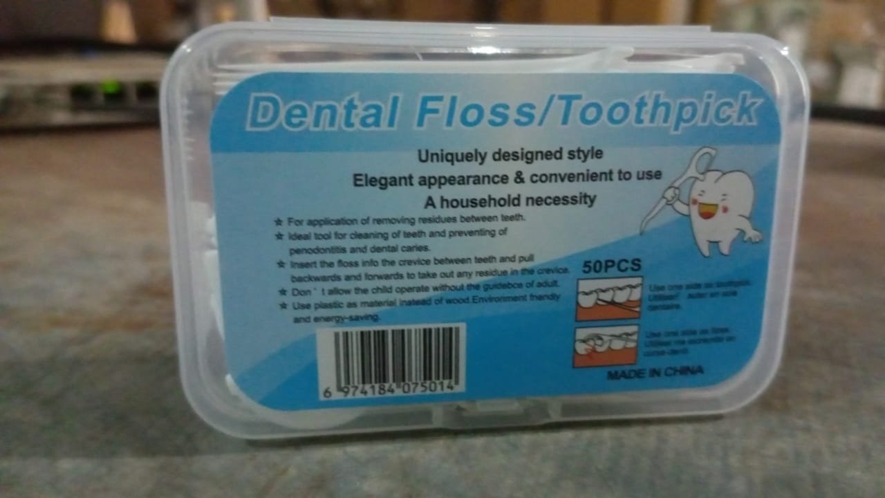 2 In 1 Tooth Picks Flosses / Sticks, Portable Toothpicks (50 Pc Set) - Image 8