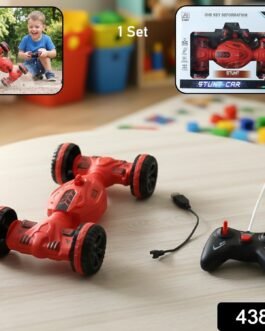 Remote Control One-Key Deformation Stunt Car (1 Set)