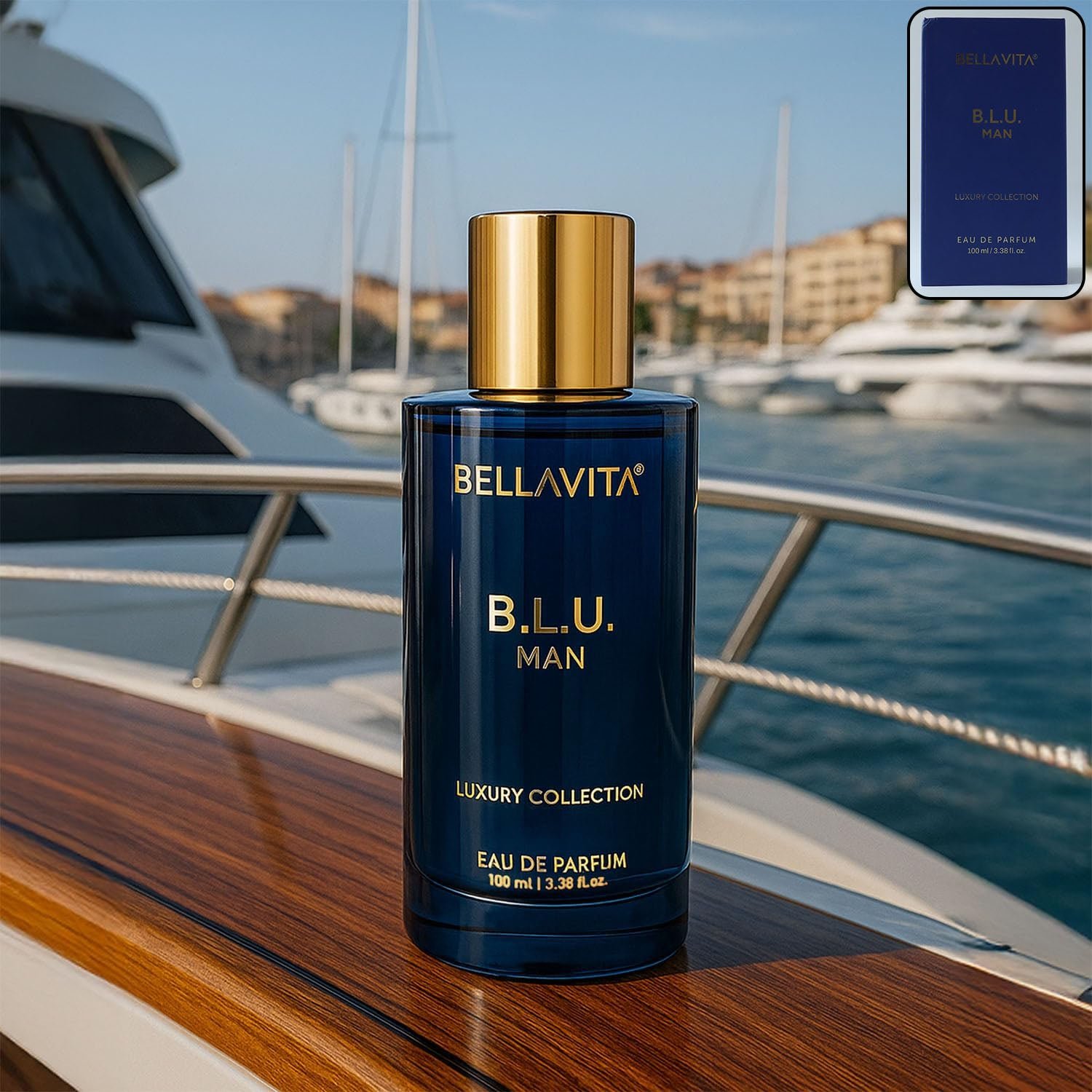 BLUManPerfume-WOSKU-01.jpg Bellavita Premium B.L.U. Man EAU DE Perfume 100 ML - Image 1