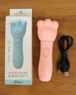 Cute Bear Shape Electric Hand Massager for Relaxation Itching Relief