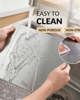 Stainless Steel Chopping Board 35.5×29 Cm, 1mm Thickness 1 Pc