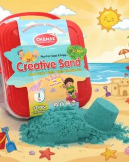 Aditi Creative Sand Kit for Kids with 1kg Sand & 13 Shape Moulds