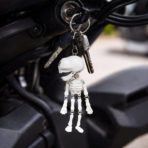 Mini Skeleton Keychain with Movable Joints – Durable & Lightweight - Image 2