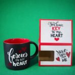 Printed Ceramic Coffee Mug with Gift Box Romantic Love Them - Image 2
