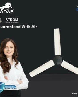 Zadap STROM 900mm High Speed BLDC Ceiling Fan with Remote (Ivory)