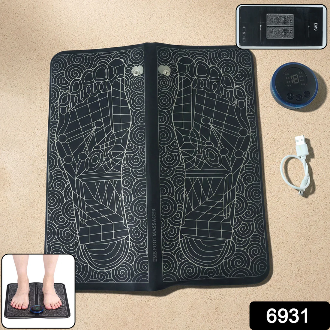Electric EMS Foot Massage Therapy Mat (1 Pc) - Image 5