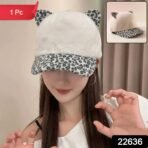 Stylish Cat Ear Designer Cap for Women & Girls (1 Pc) - Image 2