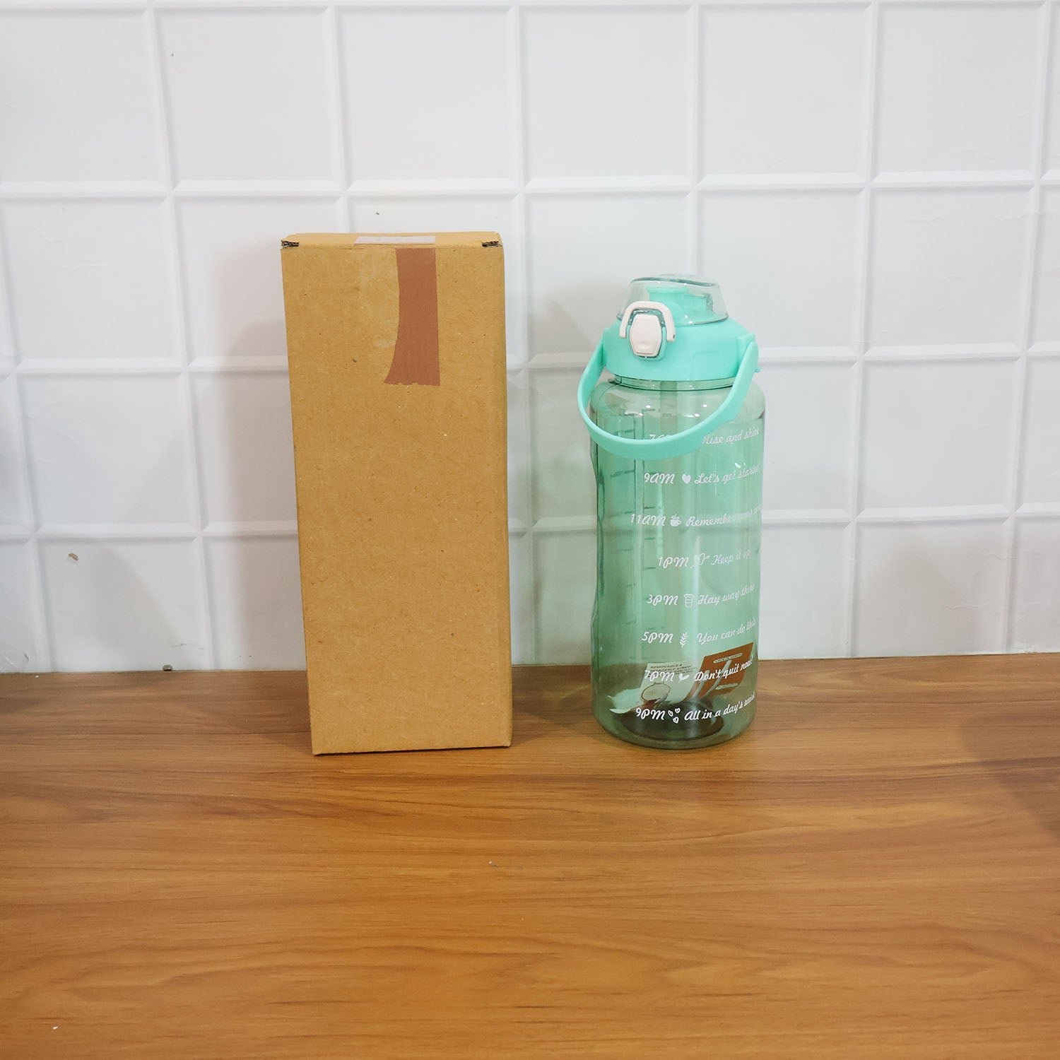 2 Litre Large Capacity Leakproof Sports Water Bottle (1 Pc) - Image 11