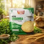 Naasta Baasta Methi Khakhra Healthy Whole Wheat Tortilla with Fenugreek Ready To Eat Tasty & Fresh Snack(200gm) - Image 2
