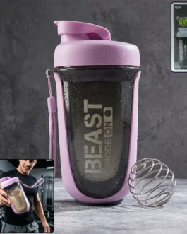 Premium Leak Proof Gym Shaker Bottle, fit fusion, 500 ML Approx