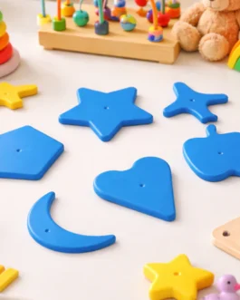 Kids Learning Shape Puzzle Toy Set (6 Pc)