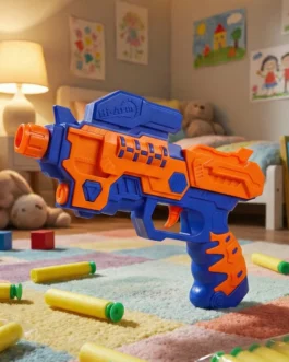 Hi-Arm Soft Bullet Gun with 10 Soft Bullets – High-Performance Toy Blaster for Kids