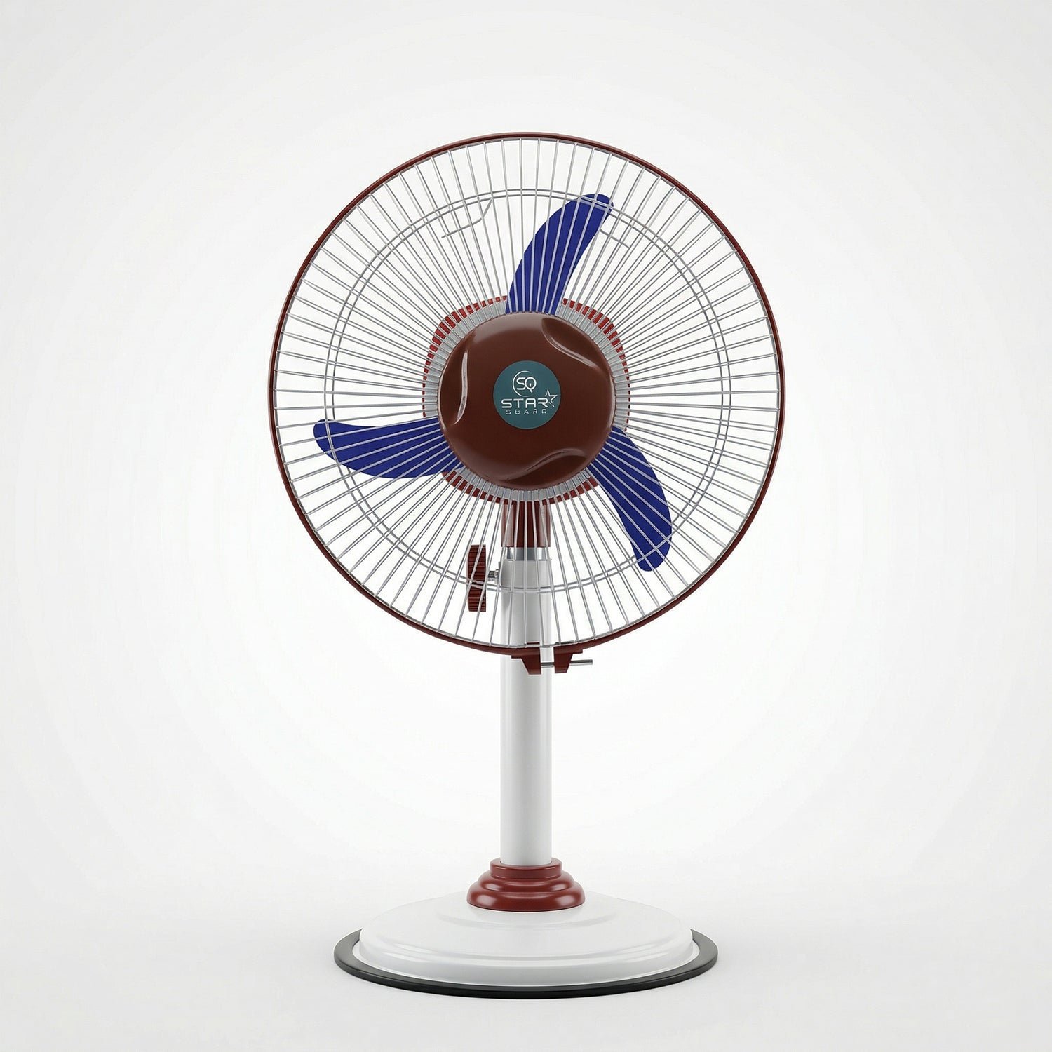 OMEGA 12V Rechargeable Pedestal Fan with LED Light (1 Pc) - Image 4