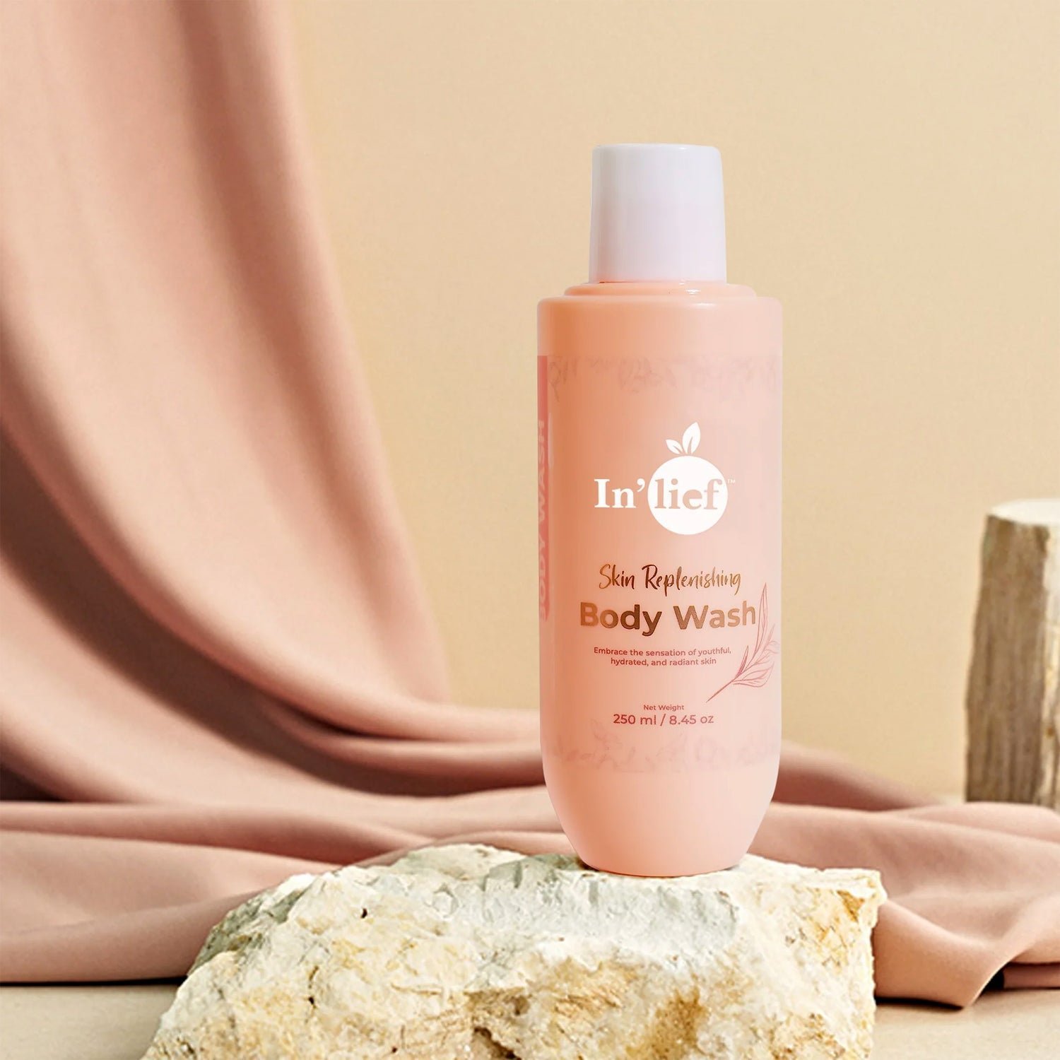 In'lief Nourishing & Hydrating Skin Replenishing Body Wash (250 ml) - Image 2