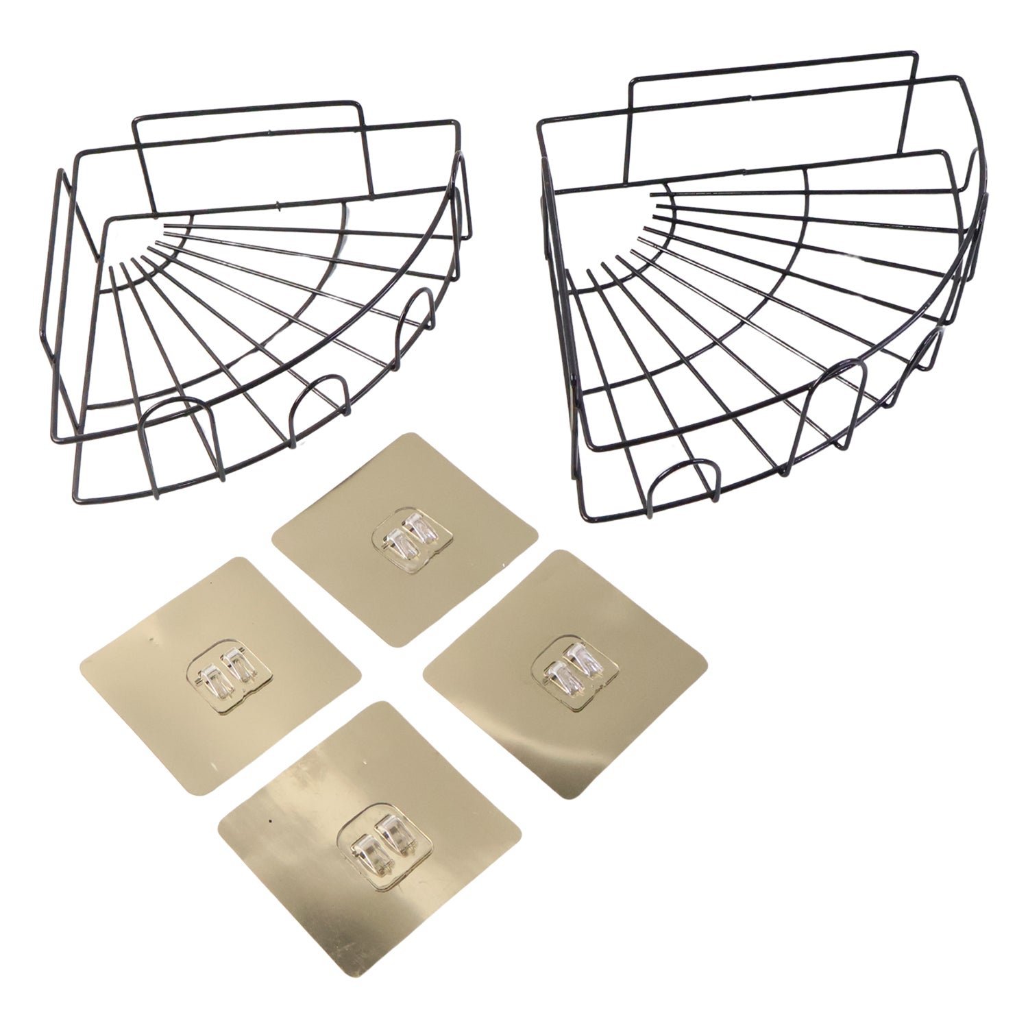 2 Pc Shower Caddy Corner for holding and storing various household stuffs and items etc. - Image 6