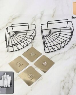 2 Pc Shower Caddy Corner for holding and storing various household stuffs and items etc.