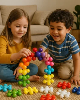 Funskool Giggles Star Links Plus – 24 Pieces Educational Building Toy Set for Kids