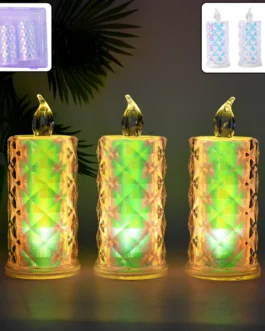 LED Flameless Decorative Candle Lights (3 Pc / Set)