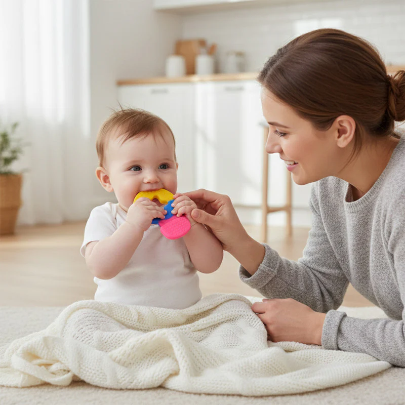 Little Star Teether for Babies – Safe, Soft, and Colorful Teething Toy - Image 5