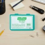 Premium Green Stamp Pad with High-Quality Ink & Microcellular Foam – (108 × 65 mm) - Image 2