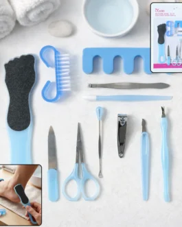 11 in 1 Manicure Pedicure Grooming Kit Nail Care Set (1 Set)