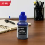 Camlin Permanent Marker Ink 15 ml – Blue Color Refill Ink for Multi-Surfaces - Image 2