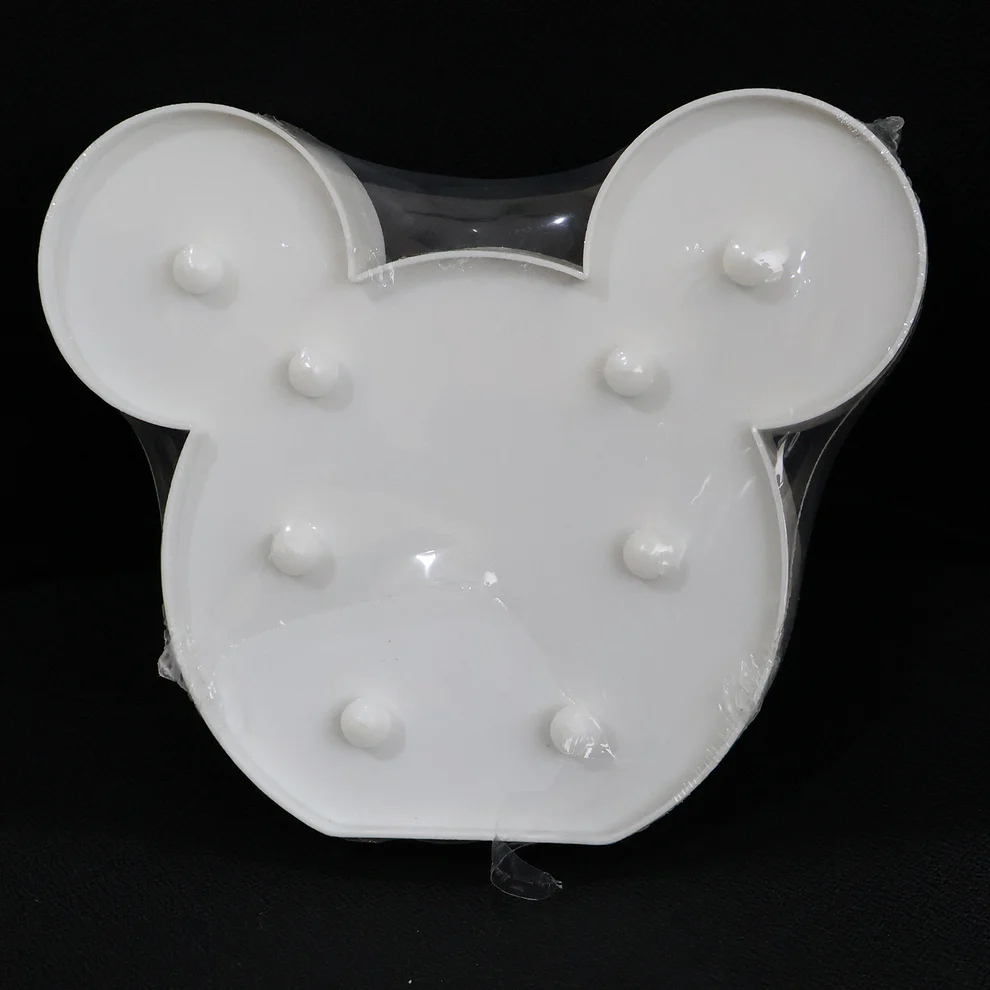 Mickey Shaped LED Decorative Night Light (1 Pc) - Image 5