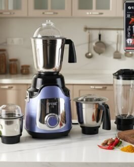 Orbit Heavy Duty 1 hp (746) Watts Mixer Grinder with 4 Multipurpose Jars