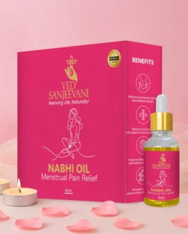 Ved Sanjeevani Nabhi Oil for Menstrual Pain Relief (30ML / 1 Pc)