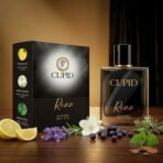 Cupid Luxury Men Rizz Perfume|Long Lasting Fresh Citrusy & Woody Edp Fragrance Scent Liquid Perfume (50 Ml)
