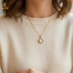 Signature Luxury Crystal Pendant Necklace - Image 2