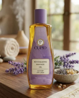 Cupid Revitalizing Massage Oil with Lavender & Loban Relaxing Body Care Oil (100 Ml)