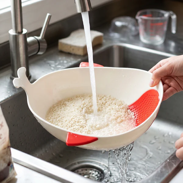 Fish-Shaped Rice Drainer for Efficient Washing and Draining – 1 Pc - Image 5