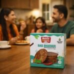 Naasta Baasta Ragi Bhakhari - Crispy Millet Based Ready to Eat Healthy Snack (200gm) - Image 2
